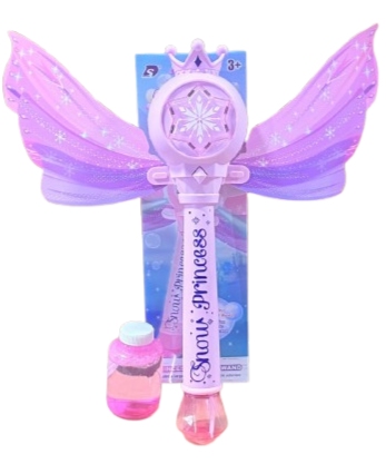 UN Varita burbujear con alas